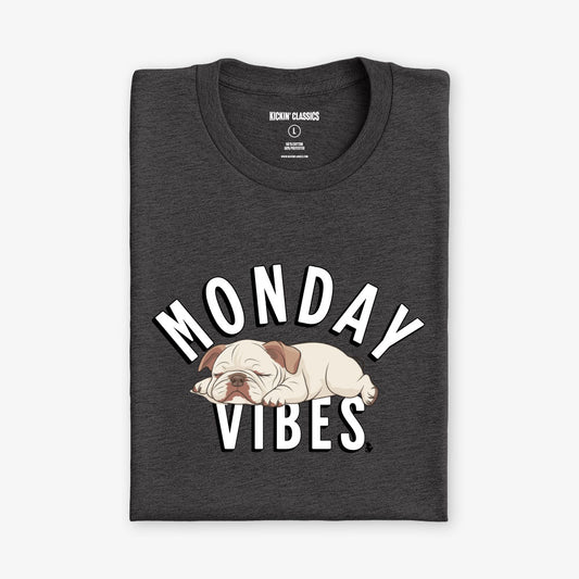 Monday Vibes T-Shirt - Heather Black