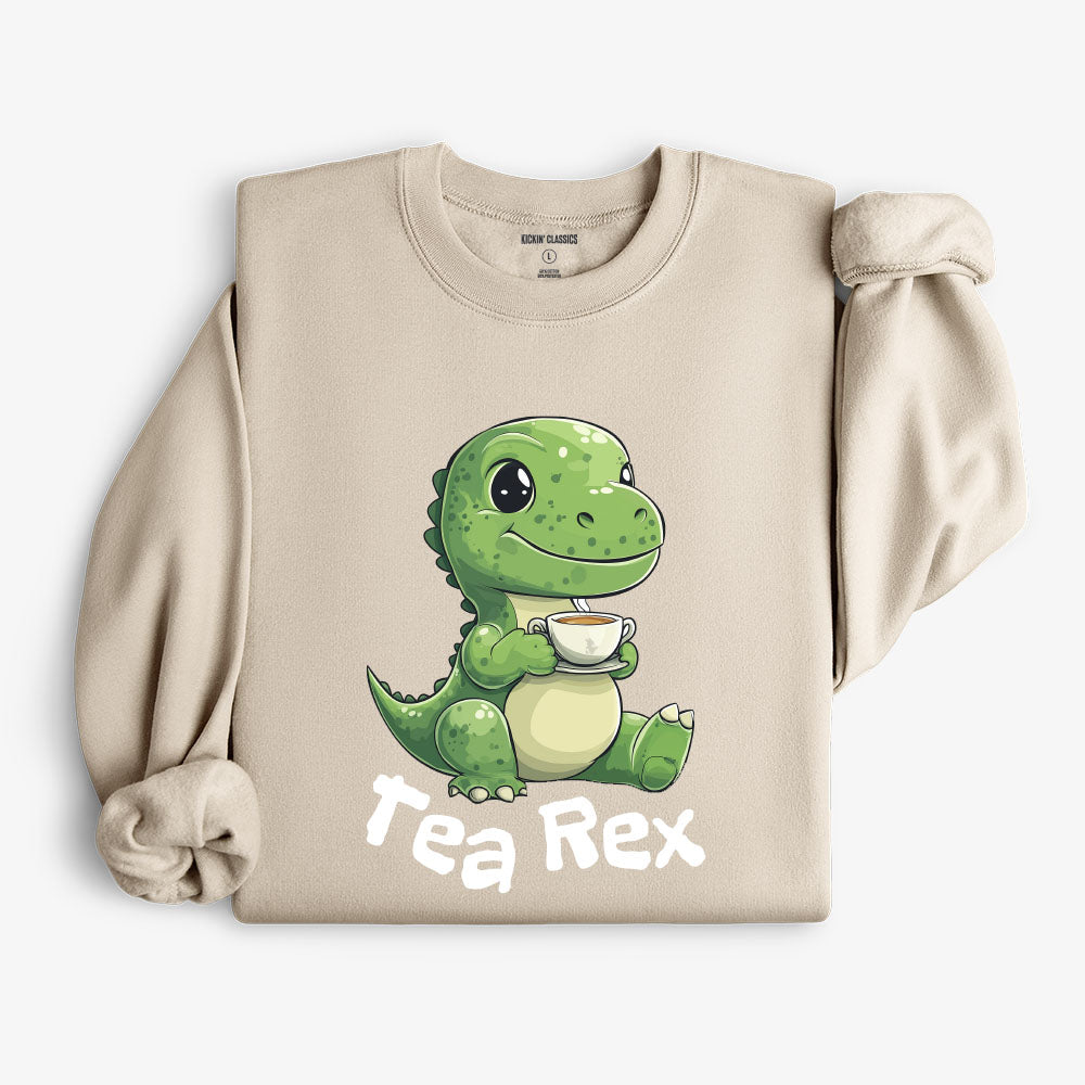 Tea Rex Sweatshirt - Sand