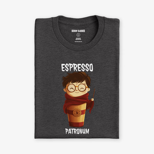 Espresso Patronum T-Shirt - Heather Black