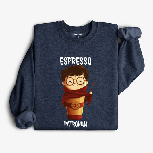 Espresso Patronum Sweatshirt - Heather Navy