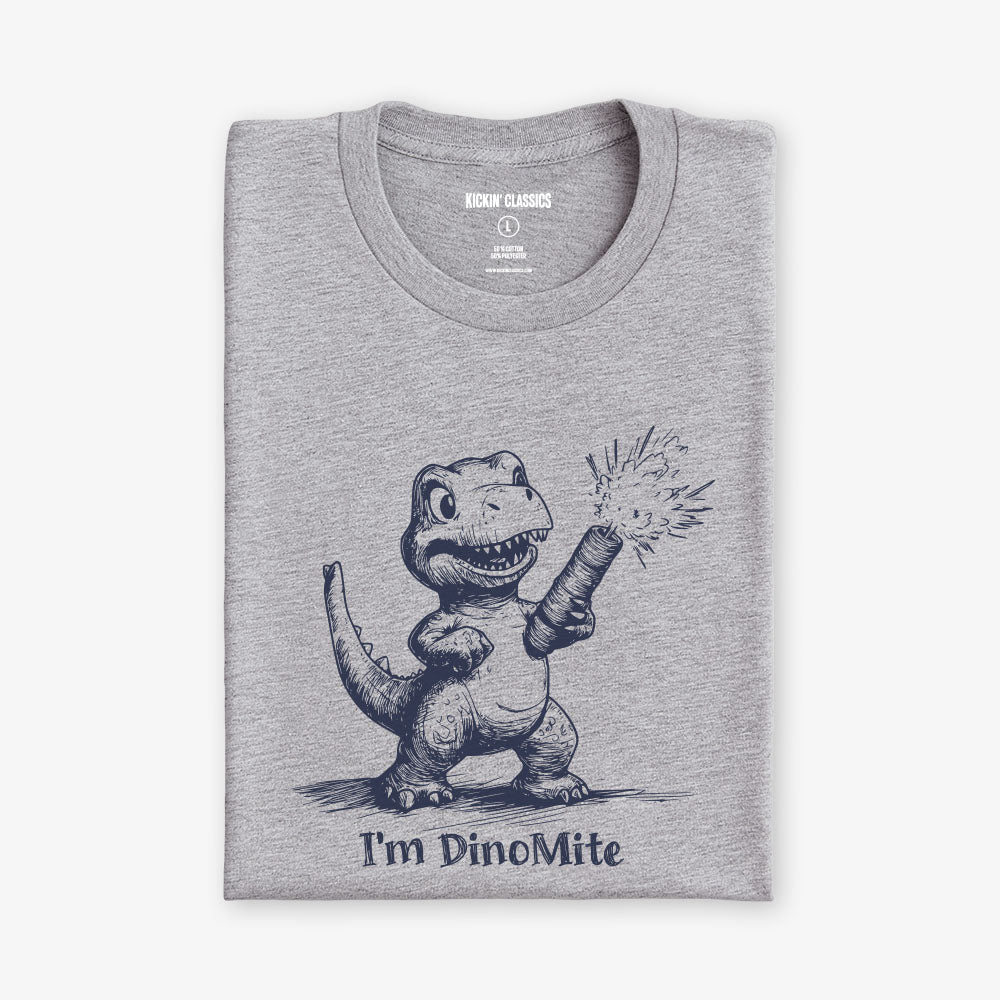 I'm Dinomite T-Shirt - Cement