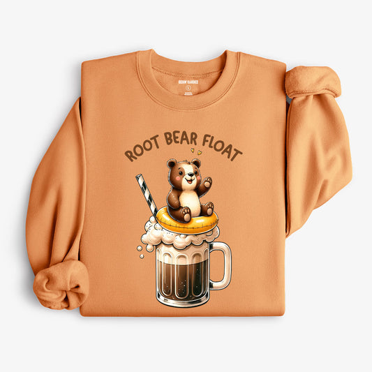 Root Bear Float Sweatshirt - Peach